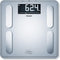 Beurer BF 405 Signature Line Personenweegschaal - Lichaamsanalyse - Tot 200 kg - Bluetooth® - Gratis beurer HealthManager Pro-app - XL display - 8 Gebruikersgeheugen - 5 Activiteitenniveaus - Incl. batterijen - 5 Jaar garantie - Zilver