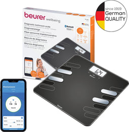 Beurer BF600 - Personenweegschaal lichaamsanalyse - Zwart