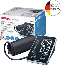 Beurer BM 58 - Bloeddrukmeter bovenarm - Onregelmatige hartslag - Risico-indicator - 2 Gebruikersgeheugen - App: Beurer Healthmanager Pro - XL touch display - 5 Jaar garantie