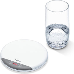Beurer DM 20 Digitale weegschaal - Drinkmanager - Zeer goed beoordeeld - Helpt je voldoende te drinken - Bluetooth® - HealthManager app - LED display - Weegcapaciteit tot 3 kg - Incl. batterijen - 3 Jaar garantie