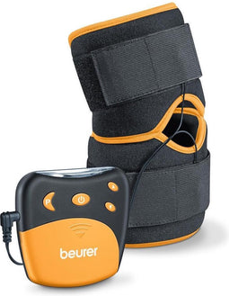 Beurer EM 29 TENS apparaat – 2-in-1 Elleboog & knie - Elekrodentherapie - Pijntherapie – Manchet 25-70 cm - 2 Slijtvaste elektroden – Geen gel nodig – Controller – Intensiteit instelbaar – Afteltimer – Incl. batterijen