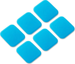 Beurer EM 50 Menstrual Relax - Nabestelset - 6 Zelfklevende gelpads van 50 x 56 mm - Voor Beurer EM 50 Menstrual Relax TENS/warmte apparaat