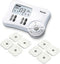 Beurer EM 80 TENS/EMS/massage apparaat - 3-in-1 - Pijntherapie (TENS) Spierstimulatie (EMS) - 8 Elektroden - 4 Kanalen - 20 Programma's - 30 Toepassingen - Intensiteit instelbaar - Aftel timer - Incl. batterijen/opbergbox - 5 Jaar garantie