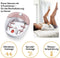 Beurer FB 20 Elektrisch voetenbad - Voetmassage - Trillings- en bubbelmassage - Voetreflex rollers - Infraroodlichtveld - 3 Pedicure opzetstukken - Tot schoenmaat 48 - Warm water blijft warm - Snoeropwinder - 120 Watt - 3 Jaar garantie