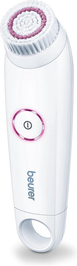 Beurer FC 45 Gezichtsreinigingsborstel - Elektrisch - 2 Rotatiestanden - 2 Snelheden - Waterbestendig IPX 7 - Incl. zachte opzetborstel en batterijen - 3 Jaar garantie