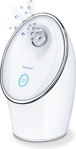 Beurer FC 72 Pureo Ionic Hydratation Gezichtssauna - Gezichtsstomer - Ionen technologie - Automatische uitschakeling - Verstelbare sproeier - Incl. netvoeding en maatbeker - 3 Jaar garantie
