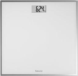 Beurer GS 120 Kompakt Personenweegschaal - Digitaal - 26 x 27 cm - Tot 150 kg - Automatische in-en uitschakeling - Overbelasting-indicator - Weegvlak van veiligheidsglas - Incl. batterijen - 5 Jaar garantie