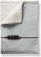 Beurer HD 81 Cord Light Grey - Duurzaam Verwarmingsdeken - Eco-Instellingen - Automatische Uitschakeling - 180 x 130 cm - 3 jaar garantie
