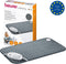 Beurer HK 123 Elektrisch Warmtekussen XXL - Heating pad - 60 x 30 cm - 3 Warmtestanden - Max 65°C - Snelle opwarming - Automatische uitschakeling - Fleece - Machinewasbaar - 3 Jaar garantie - Grijs