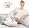 Beurer HK 25 Elektrisch Warmtekussen - Heating Pad - 40 x 30 cm - 3 Warmtestanden - Max. 65°C - Automatische uitschakeling - Fleece/katoen - Hoes machinewasbaar - 3 Jaar garantie - Grijs/wit