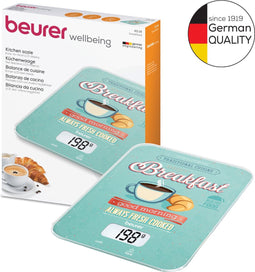 Beurer KS 19 Digitale keukenweegschaal - 5 kg - Tarra Functie - Incl. batterijen - 5 Jaar garantie - Breakfast