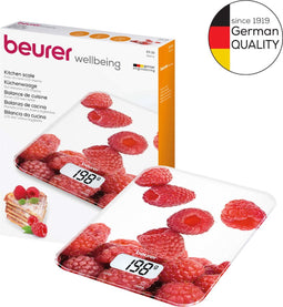 Beurer KS 19 Digitale keukenweegschaal - 5 kg - Tarra Functie - Incl. batterijen - 5 Jaar garantie - Berry