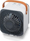 Beurer LV 50 Fresh Aircooler - Luchtkoeler & Tafelventilator - Compact - Draagbaar - 3 Snelheden - Incl. fles en micro-USB kabel - 3 Jaar garantie - Wit