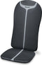 Beurer MG 205 Shiatsu Massagekussen - Massagestoel - Shiatsu rug-massage - 3 Massagezones - 6 Massagekoppen - Extra dun en licht kussen - Verwarming - Timer - 3 Jaar garantie