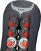 Beurer MG 205 Shiatsu Massagekussen - Massagestoel - Shiatsu rug-massage - 3 Massagezones - 6 Massagekoppen - Extra dun en licht kussen - Verwarming - Timer - 3 Jaar garantie