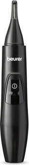 Beurer MN2X Precisietrimmer - Neustrimmer - Wenkbrauw & oor trimmer - Spatwaterdicht IPX4 - Incl. 3 hoogwaardige RVS opzetstukken - LED display - Incl. batterij - 3 Jaar garantie