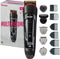 Beurer MN9X Multigroomer - 11-in-1 - Baard en Lichaam - Trimmer & scheren - Bodygroomer - Tondeuse - Precisietrimmer - 11 Opzetstukken - 16 Lengtes - Waterbestendig IPX7 - Gebruiksduur: 90 min. - Led-display - 3 Jaar garantie