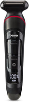 Beurer MN9X Multigroomer - 11-in-1 - Baard en Lichaam - Trimmer & scheren - Bodygroomer - Tondeuse - Precisietrimmer - 11 Opzetstukken - 16 Lengtes - Waterbestendig IPX7 - Gebruiksduur: 90 min. - Led-display - 3 Jaar garantie