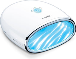 Beurer MP 48 Nageldroger – UV en LED lamp – Gel nagellak droger – Uitharden van UV- en LED-gel nagellak – Gel kunstnagels - Timer – Reflecterende bodemplaat – 3 Jaar garantie