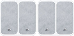 Beurer Set van 4 elektroden - Groot - 50 x 100 mm - Voor Beurer EM 40, EM 41, EM 41.1, EM 49, EM 80 & EM 95 TENS/EMS apparaten - Zelfklevend - Gel-elektroden - Meerdere keren te gebruiken - 3 Jaar garantie