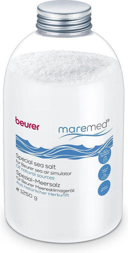 Beurer Speciaal zeezout voor de MK 500 Luchtreiniger - voor Beurer maremed® MK 500 - Fles speciaal zeezout 1250 gram + maatbeker