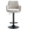 Criks Design Monza Barkruk - Verstelbaar 93-115 cm - 360° Draaibaar - Beige