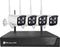 Beveiligingscamera Set met 4 IP-Camera's - 500GB HDD - App Bediening - Binnen & Buiten