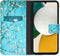 iMoshion Hoesje Geschikt voor Samsung Galaxy A34 (5G) Hoesje Met Pasjeshouder - iMoshion Design Softcase Bookcase - Wit / Blossom