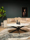 Salontafel - salontafel marmer - salontafel ovaal 130 cm