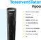 BRASQ Torenventilator F500 - Torenventilator - Stil - Zwart