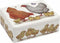 Bewaarblik Kippenfamilie - Blik - Rechthoek - 20 x 15 x 7 cm