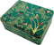Bewaarblik Vogels - Groen - Rechthoek - Blik - 19,5 x 15,4 x 7,5 cm - Sara Miller London