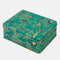 Bewaarblik Vogels - Groen - Rechthoek - Blik - 19,5 x 15,4 x 7,5 cm - Sara Miller London
