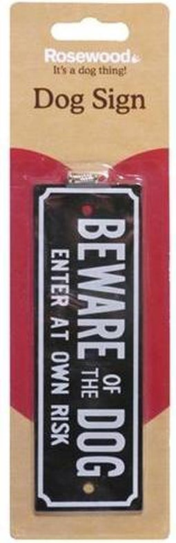 Beware of the dog waakbordje - Default Title