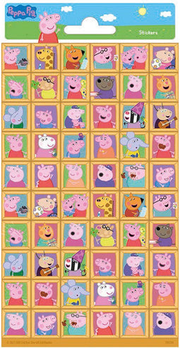 Peppa Pig Stickervel Junior 102 X 200 Mm 24-delig