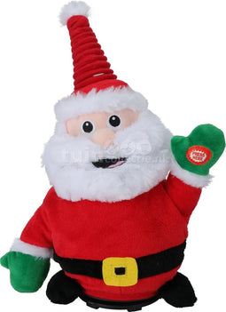 Bewegende Kerstfiguren met Muziek Kerstman