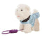 Bewegende Knuffel Dog Wit 22 cm (22 cm)
