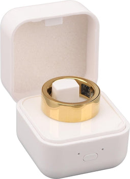 Bewinner - Smart Ring IPX8 - Multifunctionele Gezondheidsmonitor & Sport Ring Goud