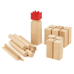 Bex Sport Semi Pro Family Kubb Rode Koning - Berkenhout