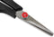 Bexfield Borduurschaartje - 11 cm - Zwart en Rood - RVS met Softgrip - Voor Rechtshandigen