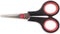 Bexfield Borduurschaartje - 11 cm - Zwart en Rood - RVS met Softgrip - Voor Rechtshandigen
