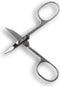 Bexfield Nagelschaartje 9 cm. spits gesatineerd - gebogen