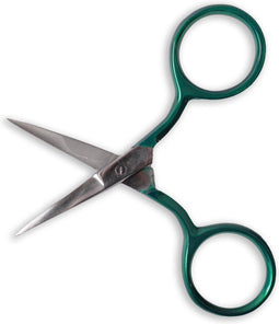 Bexfield Professionele Borduurschaar - 8.75 cm - Groen Gelakte Handvatten