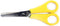 Bexfield Veilig Kinderschaartje 13 cm - Afgeronde Punt - Inclusief Liniaal - Geel/Rood