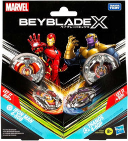 BEYBLADE BBX THANOS IRON MAN.