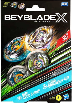 Beyblade x Dual Pack Assorti.