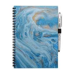 Beyond Blue Erasable Notebook | MOYU Vintage Design A5 / Hardcover