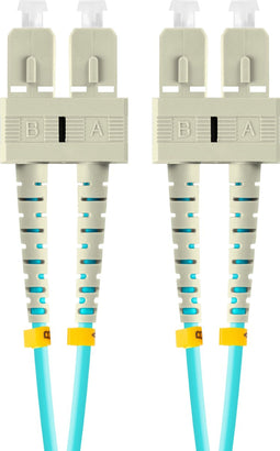 Hose Lanberg OM3 50/125 Blue 1 m Duplex