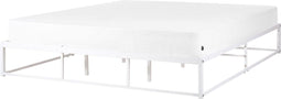 VIRY - Tweepersoonsbed - Wit - 180 x 200 cm - Metaal