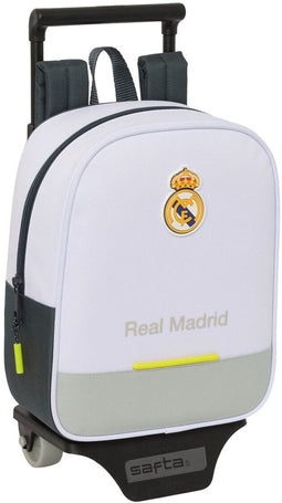 Real Madrid C.F. - Schoolrugzak - Slijtvast - Wit 22 x 27 x 10 cm